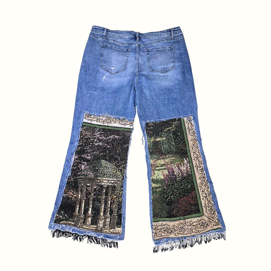 The Secret Garden Tapestry Jeans 20W 50% OFF