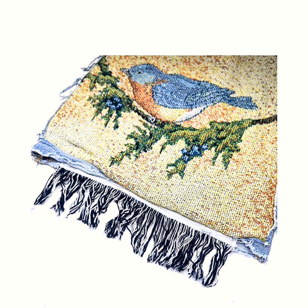 The Bird That Perched Tapestry Jeans  18W 50% OFF